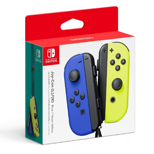 Nintendo Switch JoyCon Duo Pack 左+ 右（蓝色/黄色） – Gamebuster