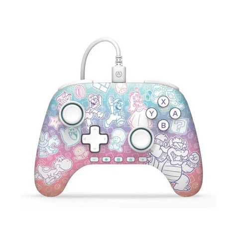 PowerA Advantage Wired Controller for Nintendo Switch 2 - Mushroom Kingdom