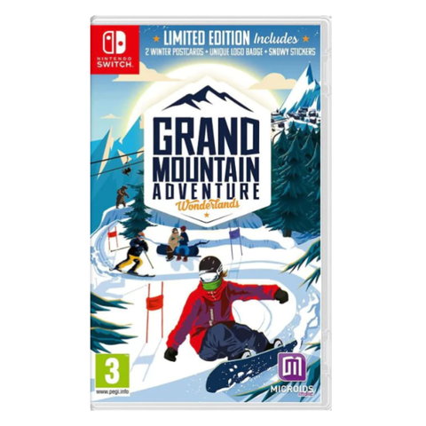 Nintendo Switch Grand Mountain Adventure Wonderlands Limited Edition