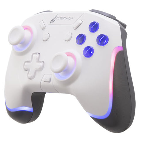 Cyber Gadget Nintendo Switch Gaming Wireless Controller Mini HG (WHITE)