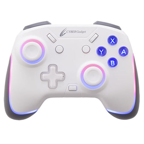 Cyber Gadget Nintendo Switch Gaming Wireless Controller Mini HG (WHITE)