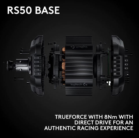 Logitech RS50 System DD Wheel+Base For PS/PC/Xbox