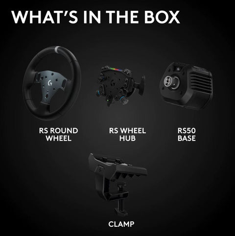 Logitech RS50 System DD Wheel+Base For PS/PC/Xbox