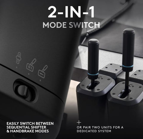 Logitech RS Shifter & Handbrake