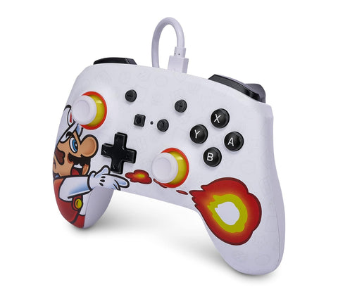 (Pre-order) PowerA Enhanced Wired Controller for Nintendo Switch - Fireball Mario