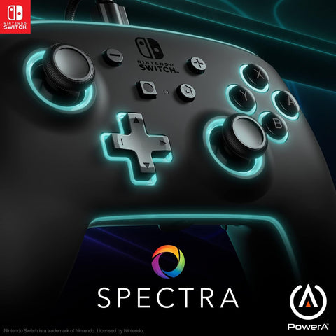 适用于 Nintendo Switch 的 PowerA Spectra 增强型有线控制器