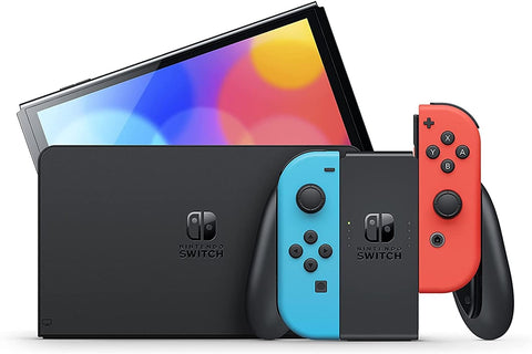 任天堂 Switch OLED 型号游戏机（1 年本地经销商保修）（日本套装）