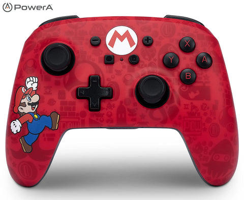 (Pre-order) PowerA Enhanced Wireless Controller for Nintendo Switch - Here We Go Mario