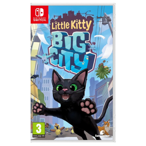 (Pre-order) Nintendo Switch Little Kitty, Big City - Release on 28th March 2025