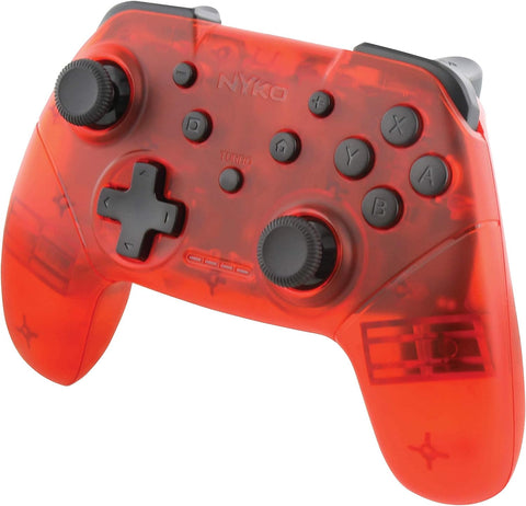 NYKO Nintendo Switch Wireless Core Controller Translucent Red (87261)