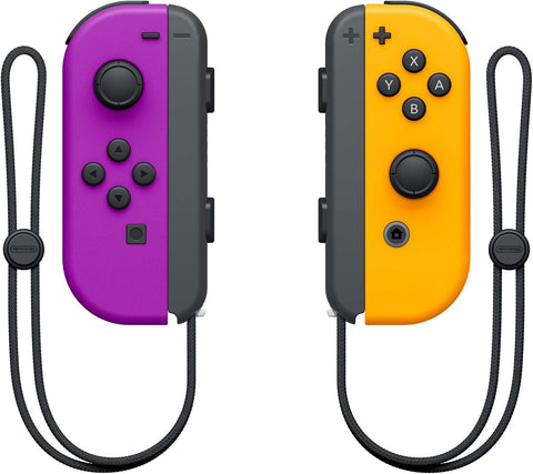 Nintendo Switch JoyCon Duo Pack 左 + 右（紫色/橙色）- 本地保修