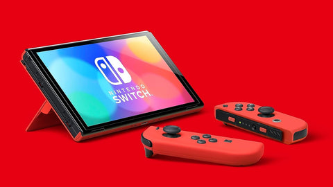 任天堂 Switch OLED 马里奥红色版 (日本套装) (本地保修) 