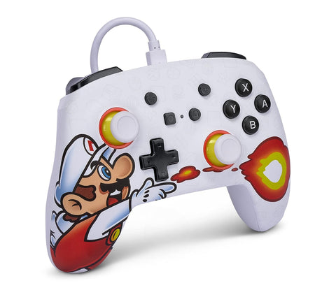 (Pre-order) PowerA Enhanced Wired Controller for Nintendo Switch - Fireball Mario