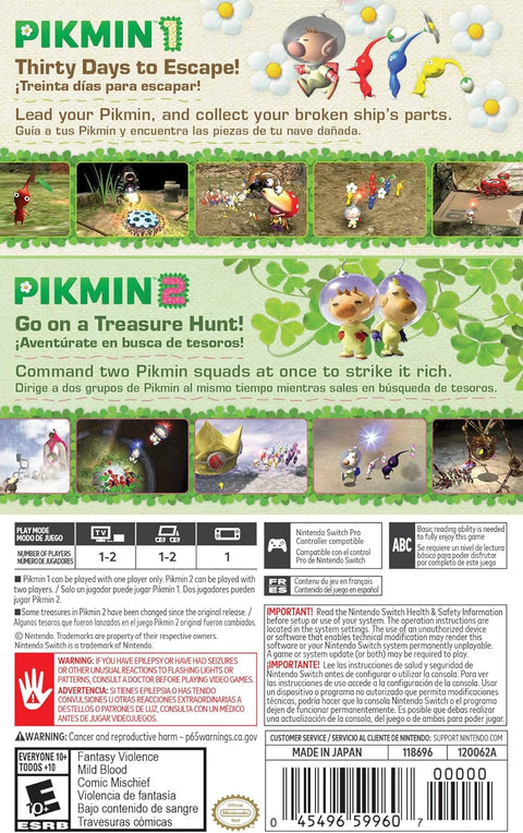 Nintendo Switch Pikmin 1+2