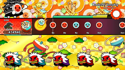 Nintendo Switch Taiko no Tatsujin：节奏节鼓捆绑包（欧盟/英语）