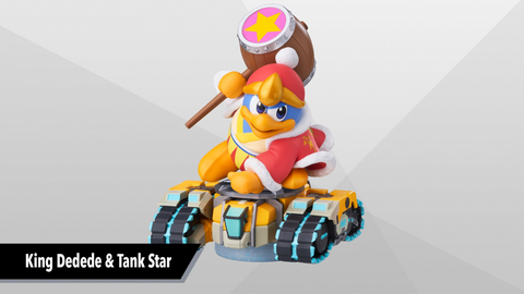 (Pre-order) Amiibo King Dedede & Tank Star (Kirby Air Riders Series) - Release on 02 July 2026