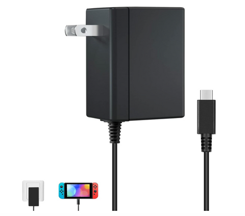 Nintendo Switch Original AC Adapter (2 Flat Pin)