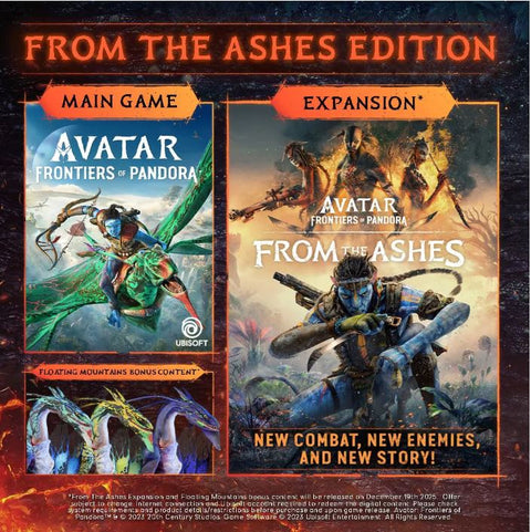 PS5 Avatar: Frontiers of Pandora From the Ashes Edition