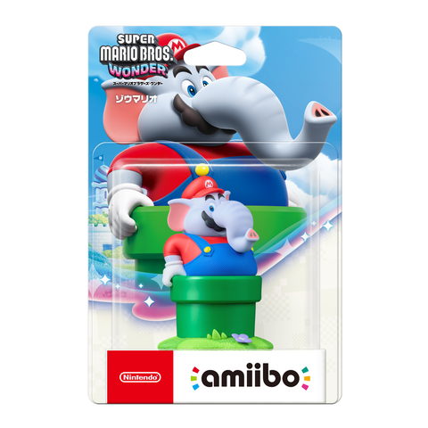 (Pre-order) Amiibo Elephant Mario (Super Mario Bros. Wonder Series) - Release on 26 March 2026