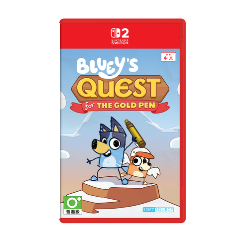 (Pre-order) Nintendo Switch 2 Bluey's Quest For The Gold Pen - Release on 28 May 2026