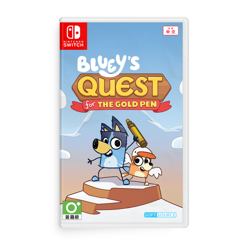 (Pre-order) Nintendo Switch Bluey's Quest For The Gold Pen - Release on 28 May 2026