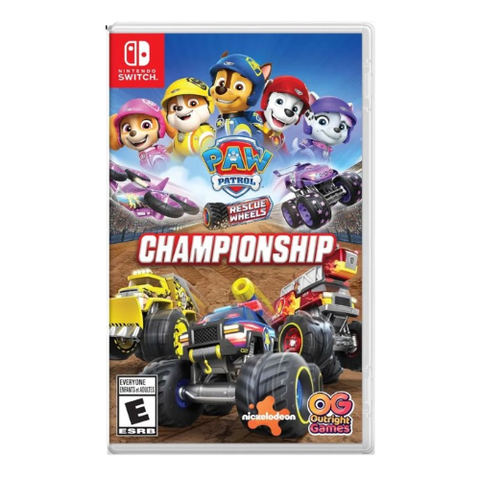 Nintendo Switch Paw Patrol Rescue Wheels Championship