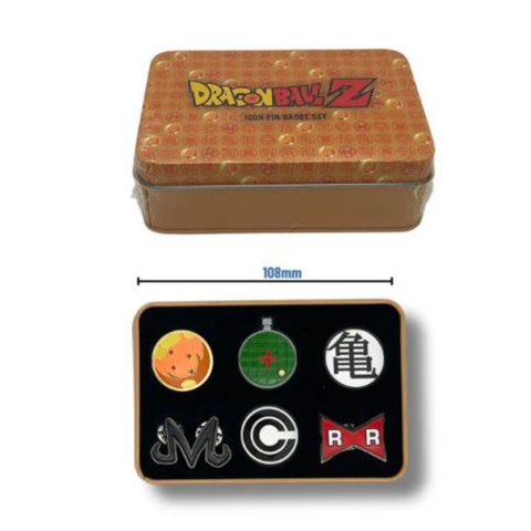 Dragon Ball Z Icons Pin Badge Collector's Set (X6)