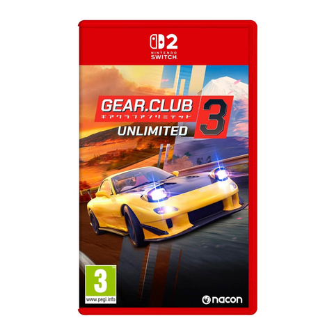 (Pre-Order) Nintendo Switch 2 Gear.Club Unlimited 3 - Release on 19 February 2026