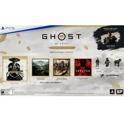 (Pre-order) PS5 Ghost of Yotei Complete Edition - Release on 01 October 2026
