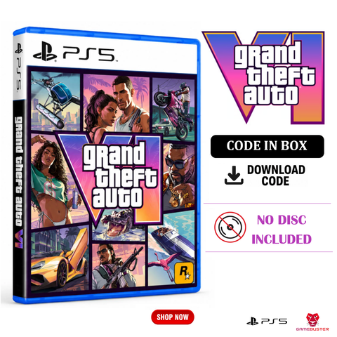 (Pre-Order) PS5 Grand Theft Auto VI [Code In a Box] - Release on 19 November 2026