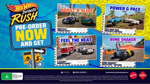 (Pre-order) PS5 Hot Wheels Infinite Rush Day One Edition - Release on 10th September 2026