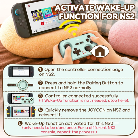 IINE Retro Pocket Controller for Nintendo Switch/PC/Phone/Tablet/Car Console/Steam Deck