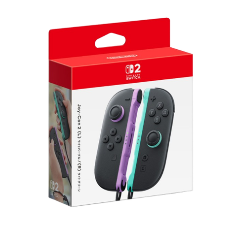 Nintendo Switch 2 Joy-Con Controllers (Light Purple / Light Green)