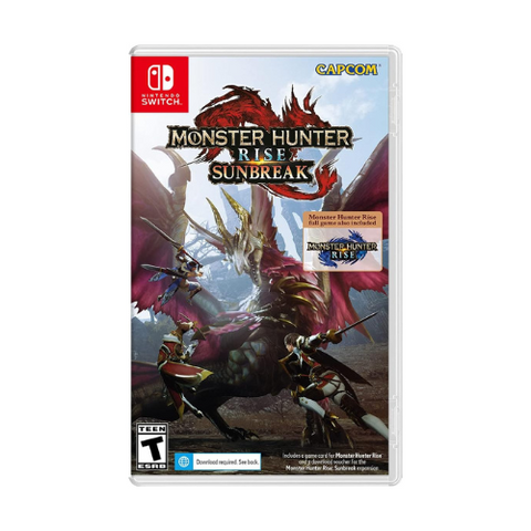 Nintendo Switch Monster Hunter Rise + Sunbreak DLC (欧/英)