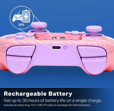 (Pre-order) PowerA Advantage Wireless Controller for Nintendo Switch 2 - Kirby Puff