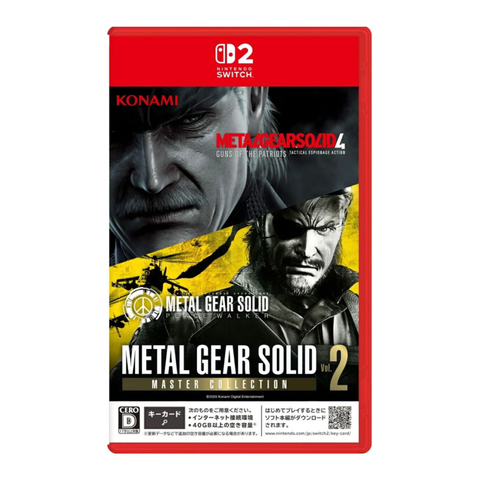Nintendo Switch 2 Metal Gear Solid Master Collection Vol 2 (Japan)