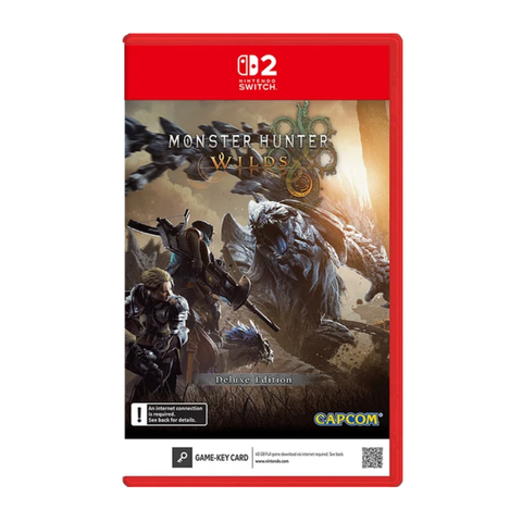 (Pre-order) Nintendo Switch 2 Monster Hunter Wilds Deluxe Edition Double Pack - Release on 04 December 2026