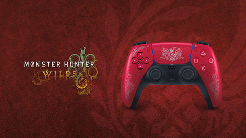 (Pre-order) PS5 DualSense Wireless Controller Monster Hunter Wilds Limited Edition (Jap Set)