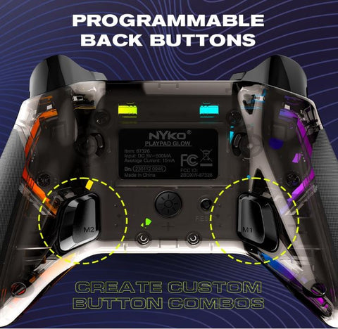 Nintendo Switch PlayPad Glow Wireless RGB Controller