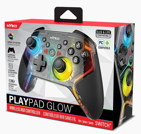 Nintendo Switch PlayPad Glow Wireless RGB Controller