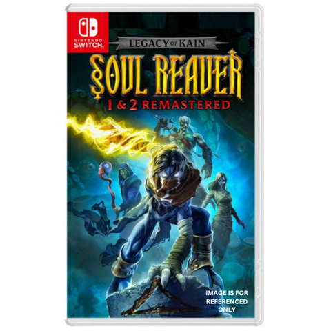 (Pre-Order) Nintendo Switch Legacy of Kain: Soul Reaver 1 & 2 Remastered - Initial Released on 10th Dec 2024.