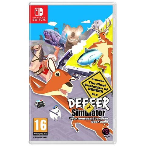 Nintendo Switch DEEEER Simulator: Your Average Everyday Deer Game (PAL)