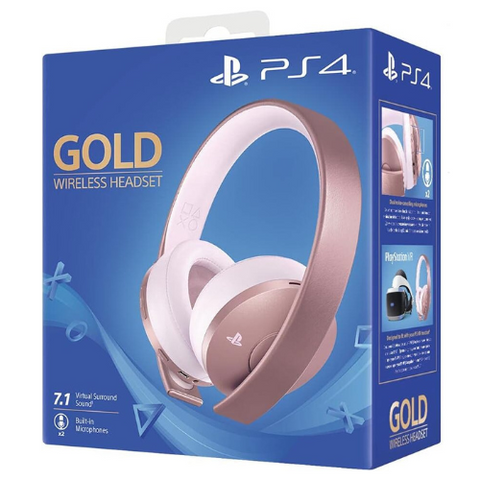 Sony Playstation Gold Wireless Headset Rose Gold (Export Set)