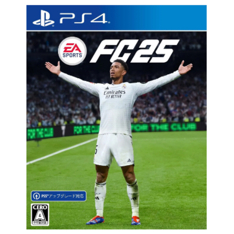 （预购）PS4 FC 25 (R2/JAP) - 首次发布于 2024 年 9 月 27 日