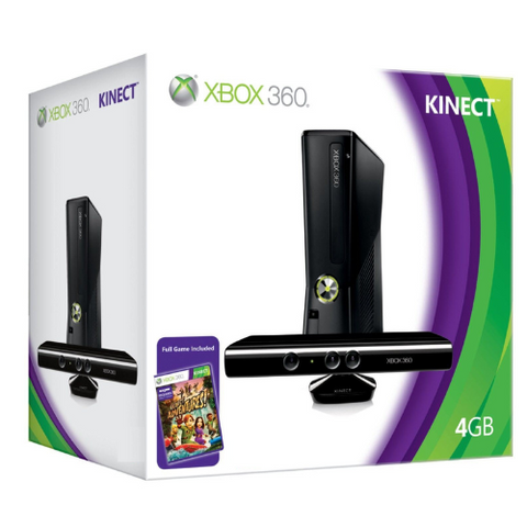 带 Kinect 的 Xbox 360 4GB