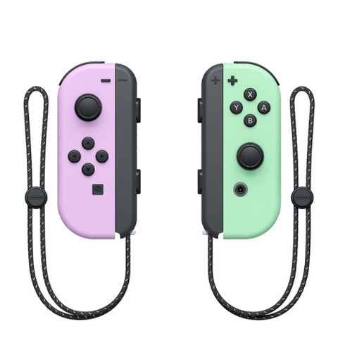 任天堂 Switch Joycon 淡紫色/淡绿色