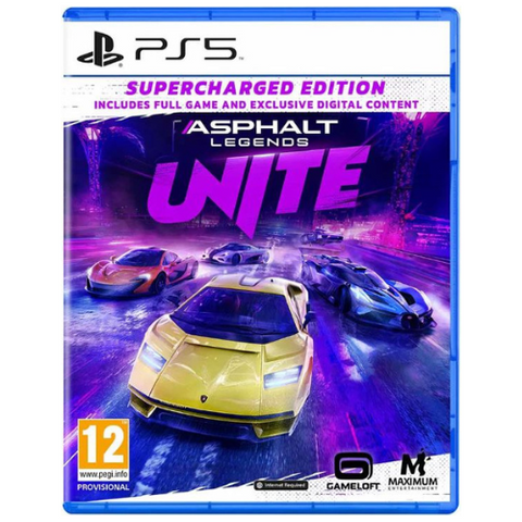 （预购）PS5 Asphalt Legends UNITE：Supercharged Edition (R2) - 首次发布于 2024 年 10 月 1 日