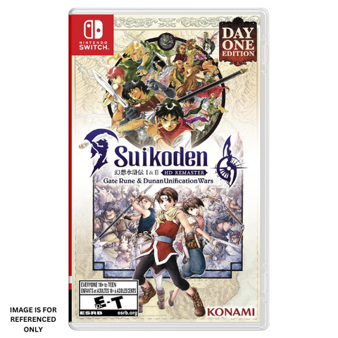 (Pre-Order) Nintendo Switch Suikoden I & II HD Remastered (This item will be released on 6th March  2025.)