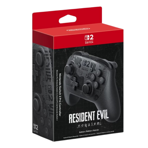 (Pre-order) Nintendo Switch 2 Pro Controller Resident Evil Requiem Edition - Release on 27 Feb 2026