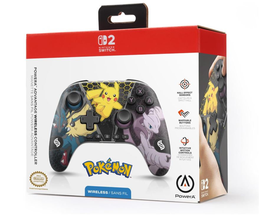 PowerA Advantage Wireless Controller for Nintendo Switch 2 - Pokemon E ...